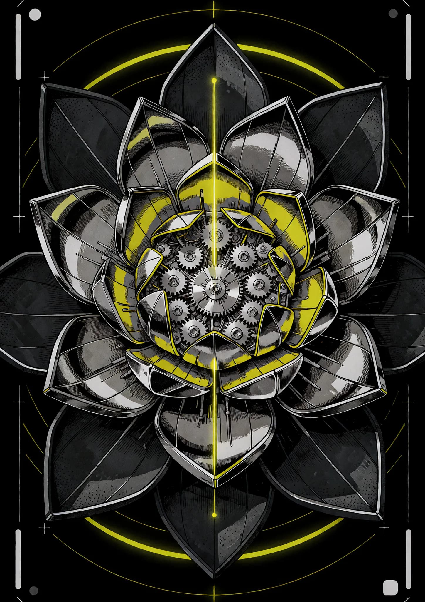 Blueprint Cybernetic Lotus
