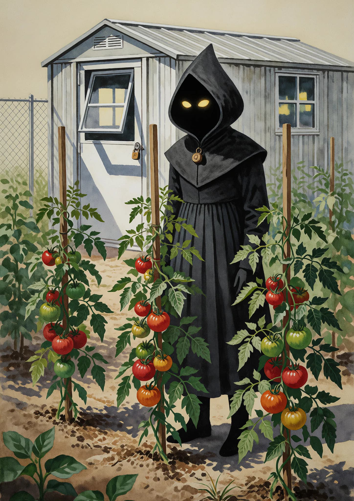 Flatwoods Monster In Garden