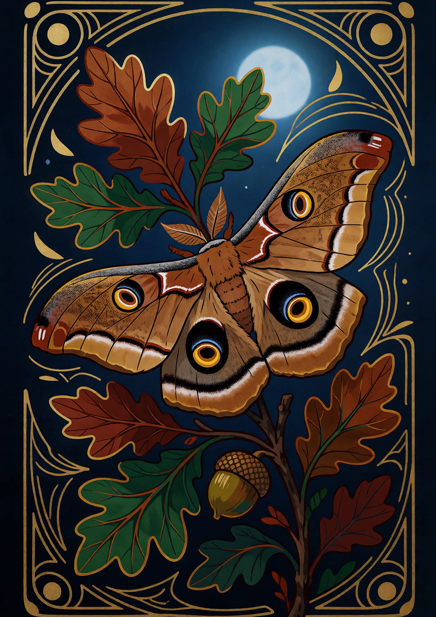 The Polyphemus Moth